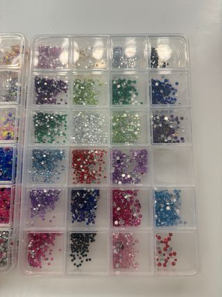 Decoración Uñas Diamantes Imitación