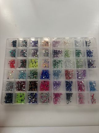 Decoración Uñas Diamantes Imitación