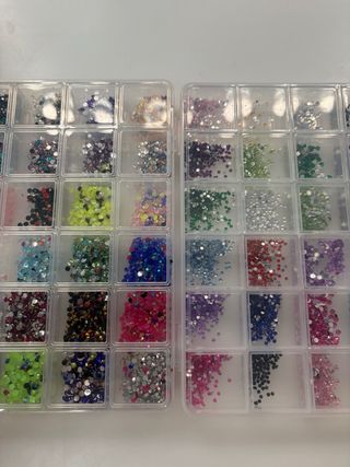 Decoración Uñas Diamantes Imitación