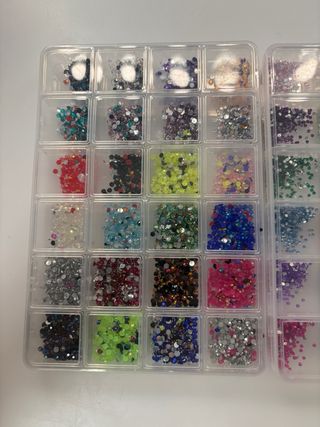 Decoración Uñas Diamantes Imitación