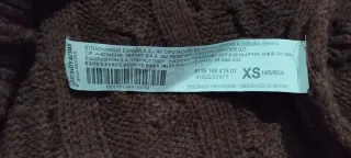 Rebeca cárdigan marrón Stradivarius