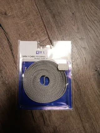 Cinta para persiana gris