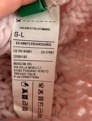 Gorro Benetton niña