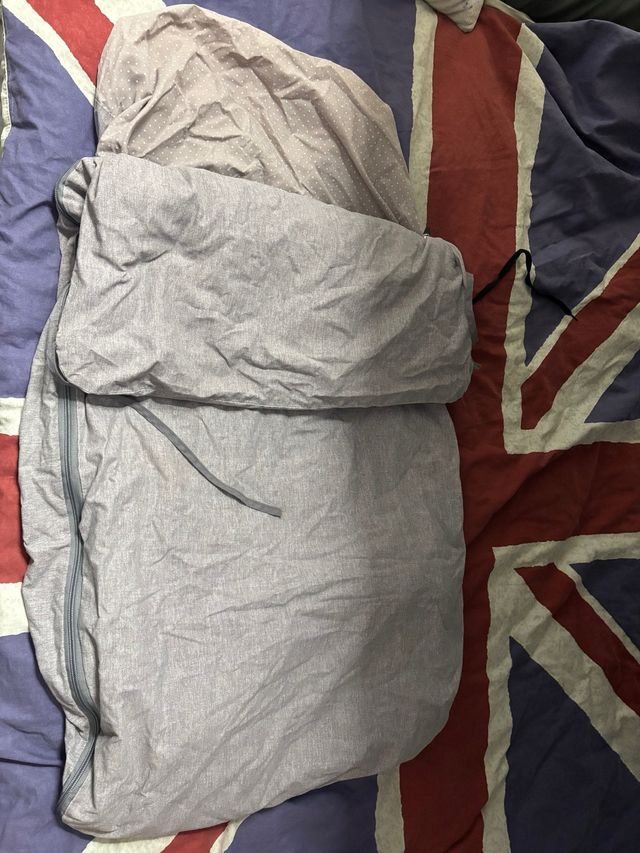 Funda nórdica y sábanas con cremallera