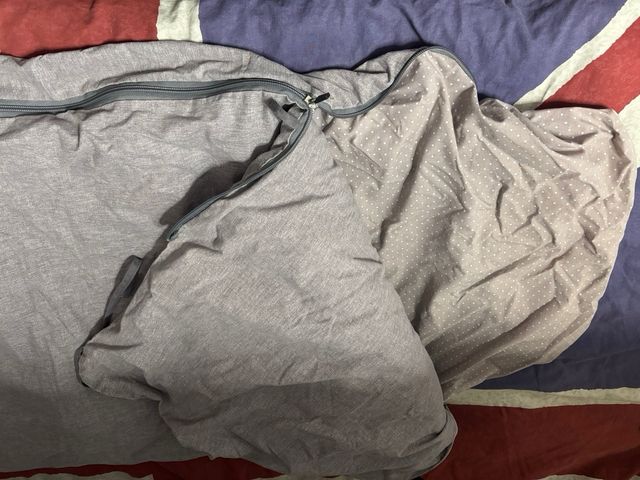 Funda nórdica y sábanas con cremallera