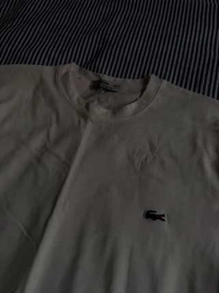 Camiseta Lacoste Blanca Talla M