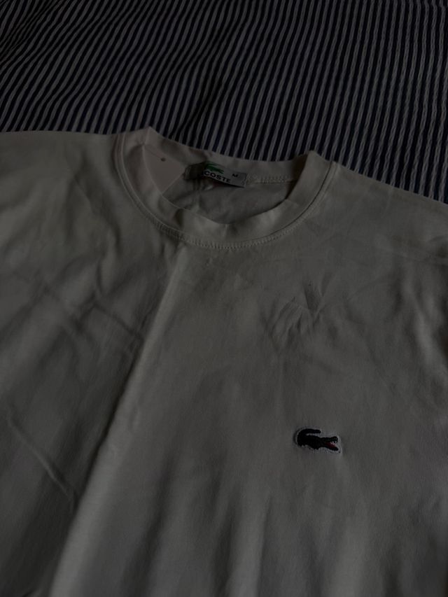 Camiseta Lacoste Blanca Talla M