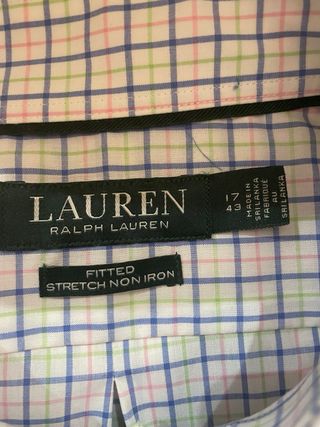 Camisa Ralph Lauren Talla L Sin Estrenar