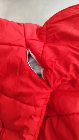 Chaqueta reversible con capucha