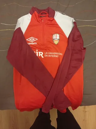 Sudadera Umbro UD Logroñés Roja