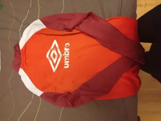 Sudadera Umbro UD Logroñés Roja