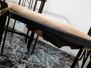 Mesa Comedor Cristal + 6 Sillas