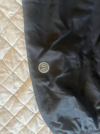 Pantalón de esquí negro y azul