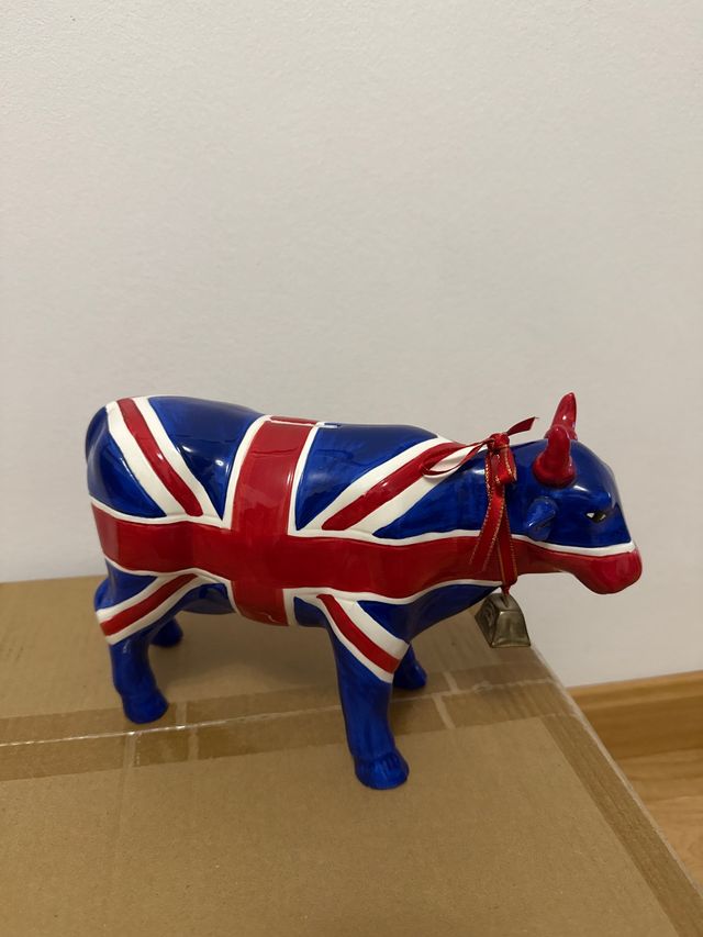 Hucha Vaca Bandera Reino Unido