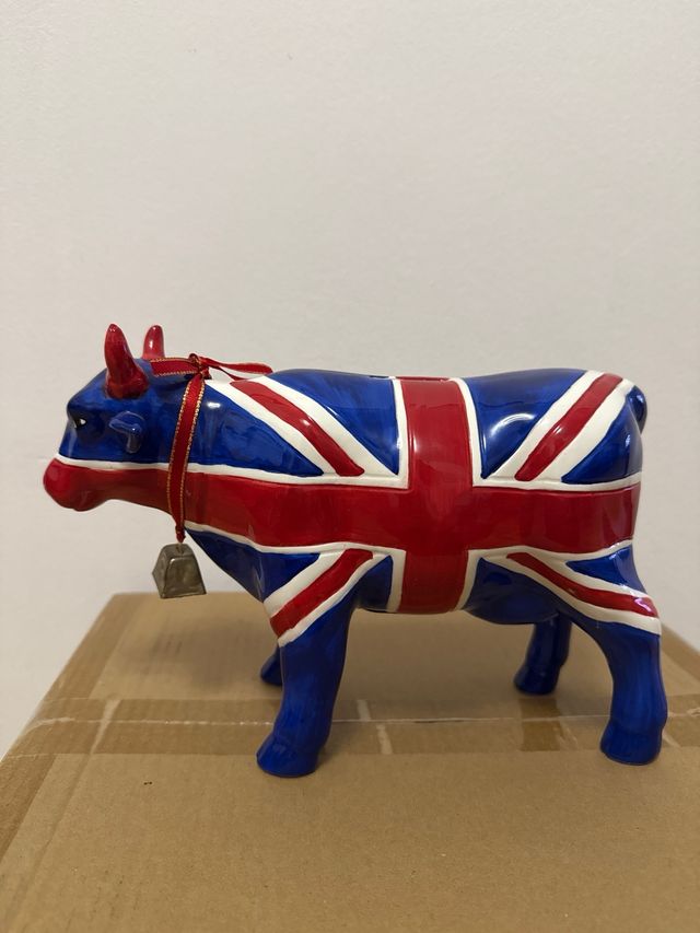 Hucha Vaca Bandera Reino Unido