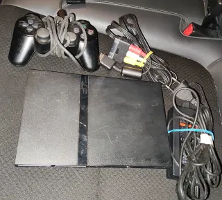 PlayStation 2 Sony Nera Completa