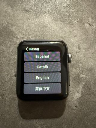 Apple Watch 3 42mm Gris Espacial LEER