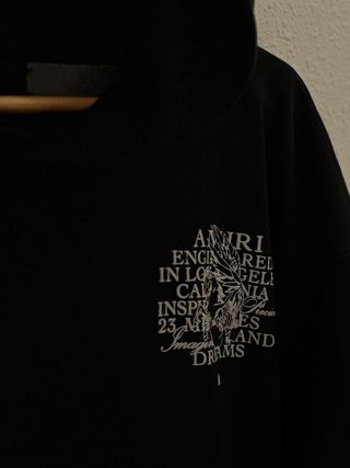 Sudadera Amiri Negra Hombre