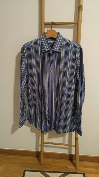 Camisa chico Rayas Azul Multicolor