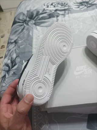 Nike Air Force 1 Bianche Argento