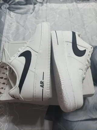 Nike Air Force 1 Bianche Argento