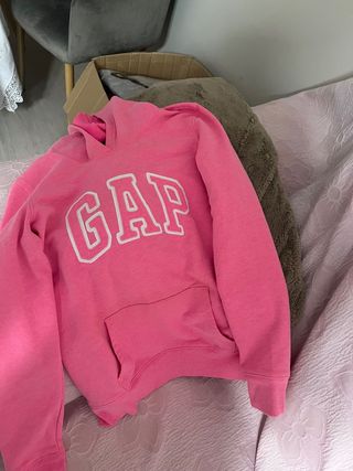 Sudadera niña Gap rosa talla XS