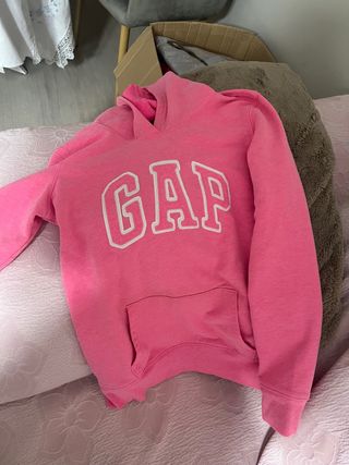 Sudadera niña Gap rosa talla XS