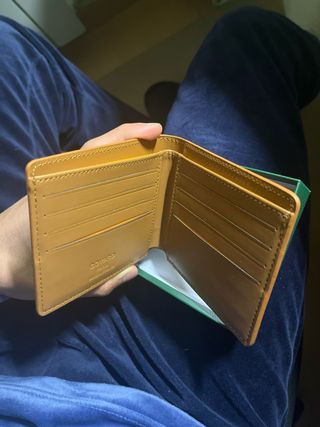 Billetera Goyard Marrón