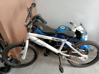 Bicicleta BMX XR Blanca