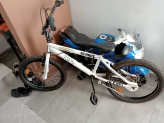 Bicicleta BMX XR Blanca
