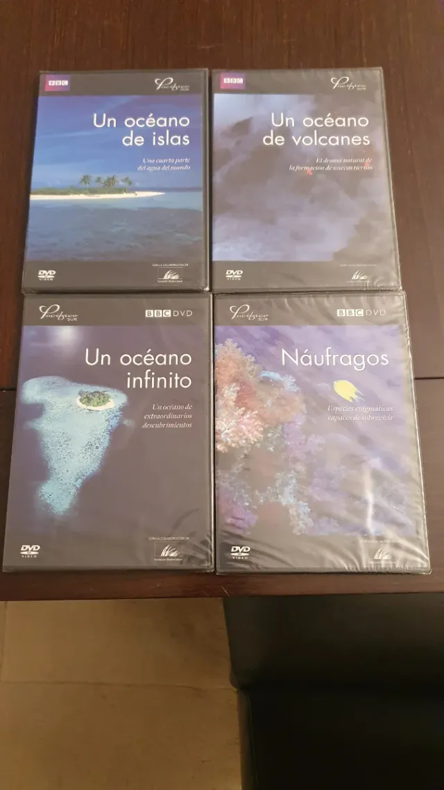 4 DVDs documental BBC sin desprecintar.