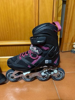 Patines Decathlon Talla 34-37 con funda