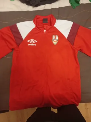 Sudadera Umbro UD Logroñés cremallera