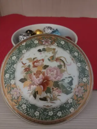 Portaoggetti ceramica giapponese vintage
