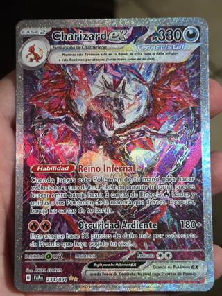 Charizard 234 Pokemon carta espagnol