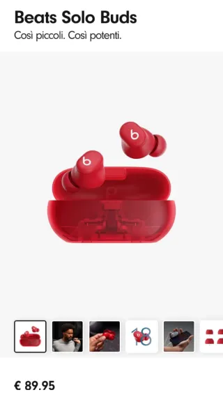 Cuffie Beats Toop Rosse e Nere