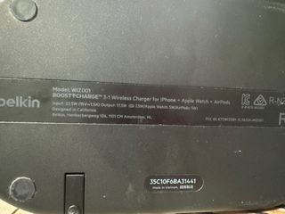 Cargador Inalámbrico Belkin Watch iPhone Air