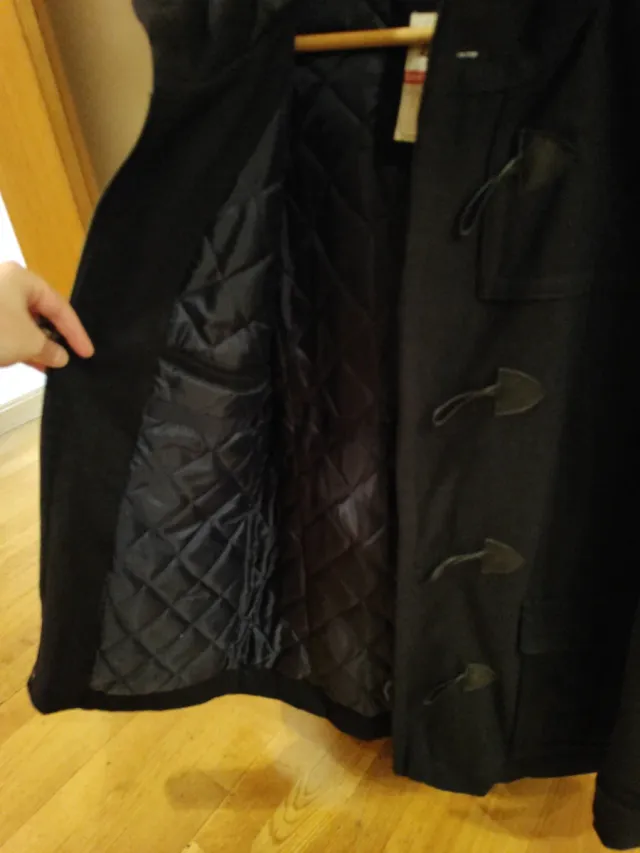 Abrigo Parka Hombre Azul Marino Talla 52