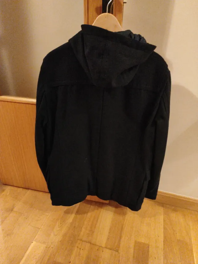 Abrigo Parka Hombre Azul Marino Talla 52