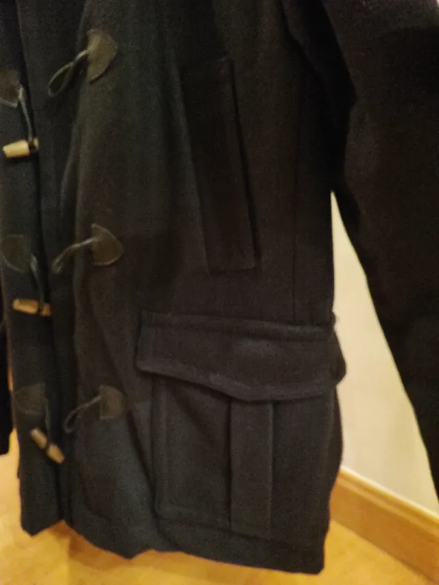 Abrigo Parka Hombre Azul Marino Talla 52