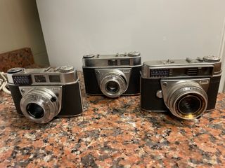 Confezione di 3 fotocamere vintage Kodak Retinette/Retina