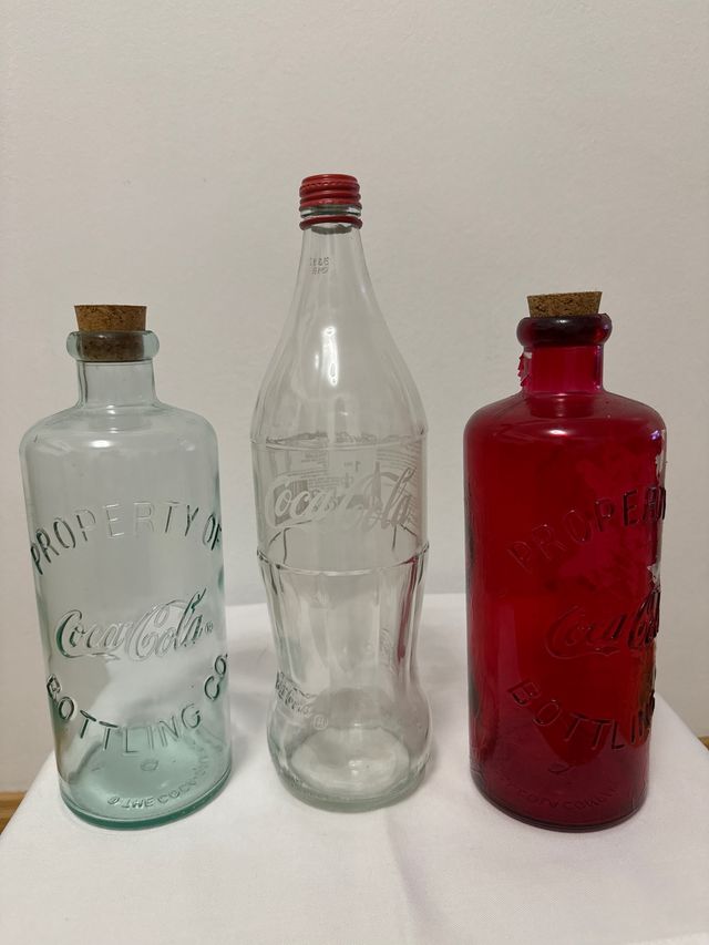 Colección Botellas Coca Cola Retro