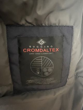 Chaqueta Buccino Hombre Talla XL Negra