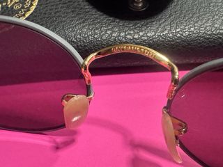 Gafas Ray-Ban Ovaladas Doradas y Grises