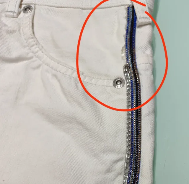 Minifalda Pepe Jeans Blanca con Cremallera