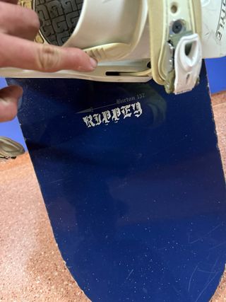 Tabla Snow Burton Rippley 157