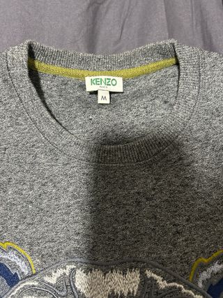 Sudadera Kenzo Gris Talla M