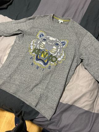 Sudadera Kenzo Gris Talla M