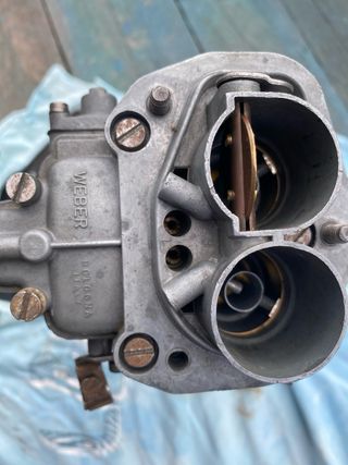 Carburador de doble cuerpo Weber 30 DIC 10