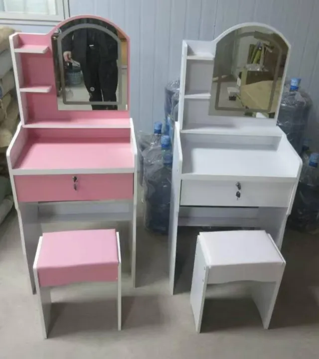 Postazione Trucco con Sgabello LUXEVA